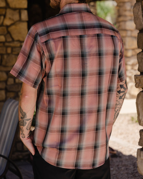 KOKOMO BAMBOO SHORT SLEEVE BUTTON UP - MENS